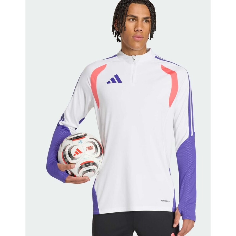 adidas performance Tiro 26 competition training top in white /