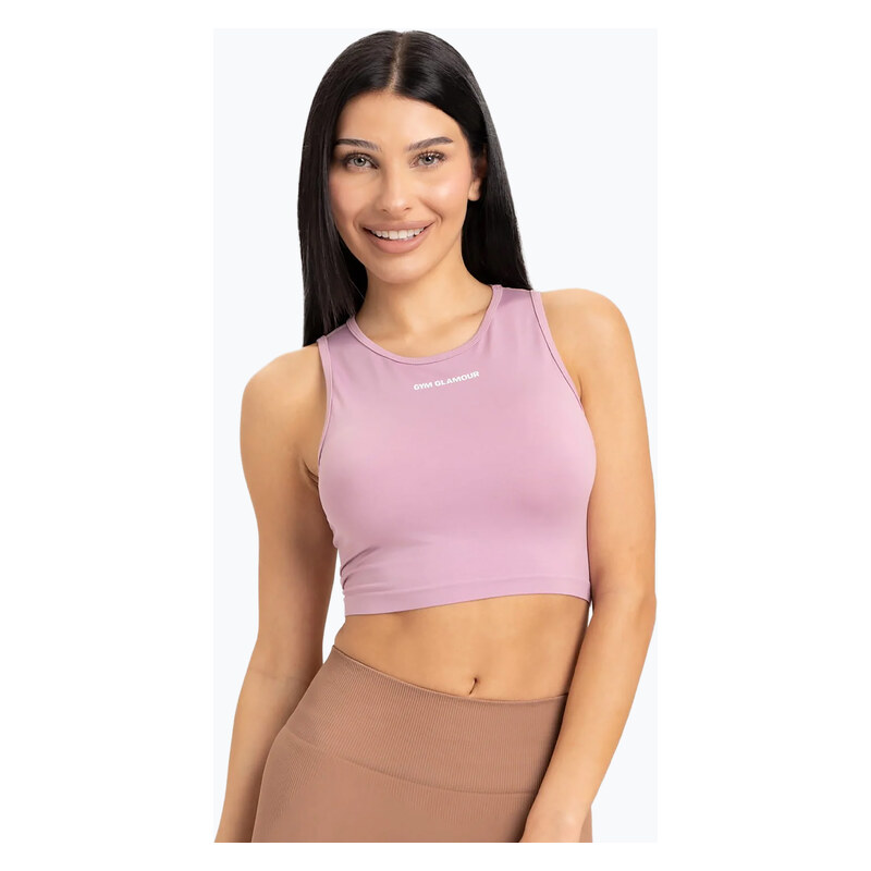 Dámský top vázací Gym Glamour Pink 442