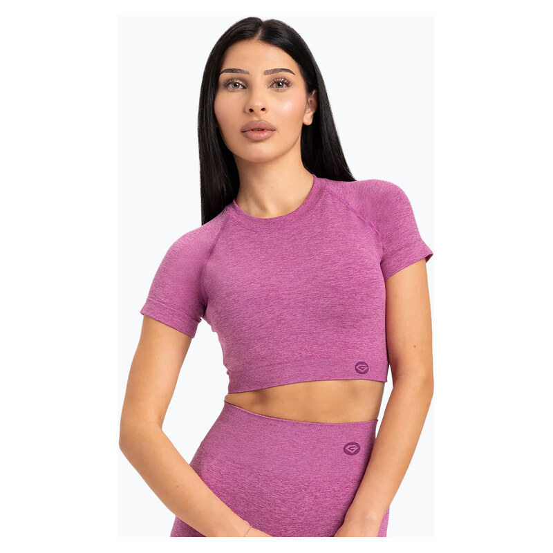 Dámské tréninkové tričko Gym Glamour Seamless Rashguard pink
