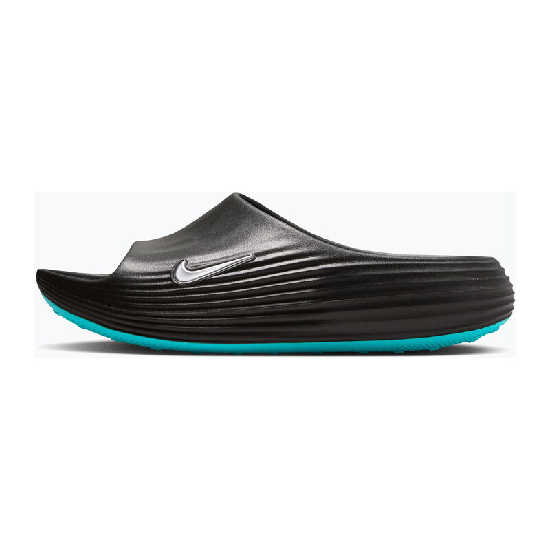 Pánské nazouváky Nike ReactX Rejuven8 black/gamma blue/metallic