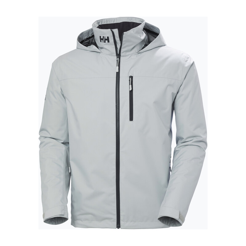 Pánská jachtařská bunda Helly Hansen Crew Hooded Midlayer 2 grey