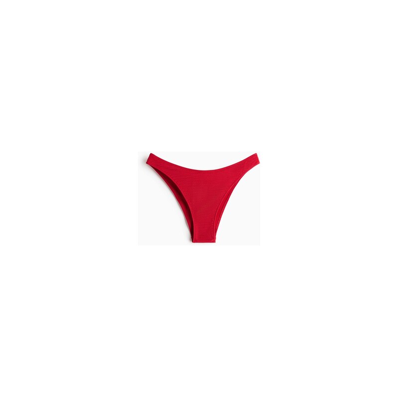 H&M - Bikinové kalhotky Cheeky - Červená