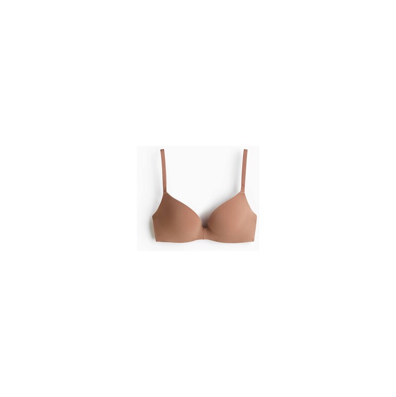 H&M - Super push-upka z mikrovlákna - Tmavě Béžová