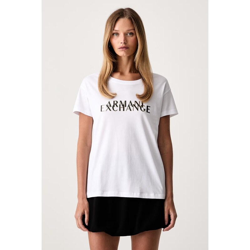 Armani Exchange tričko dámské bavlněné