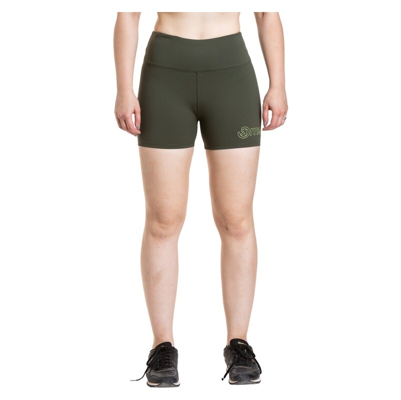 Meatfly dámské biker kraťasy Shorbi Short Olive | Zelená