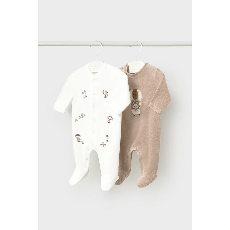 Mayoral Newborn dětské dupačky 2-pack