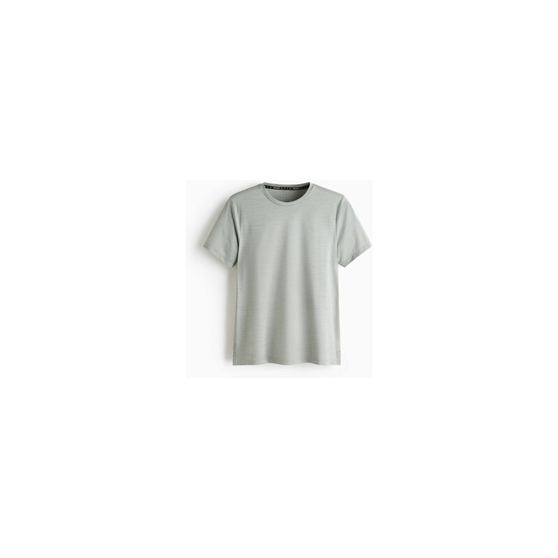 H&M - Sportovní tričko zesíťoviny DryMove - Zelená Matcha
