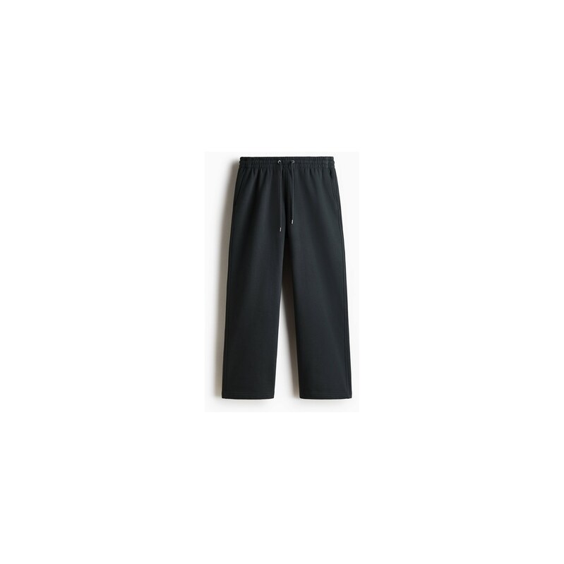 H&M - Teplákové kalhoty Loose Fit - Tmavě Šedá