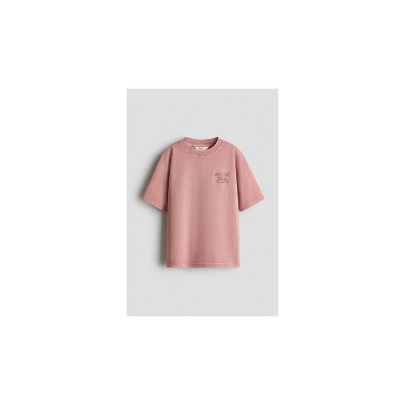 H&M - Tričkos potiskem - Růžová/West Coast Breeze