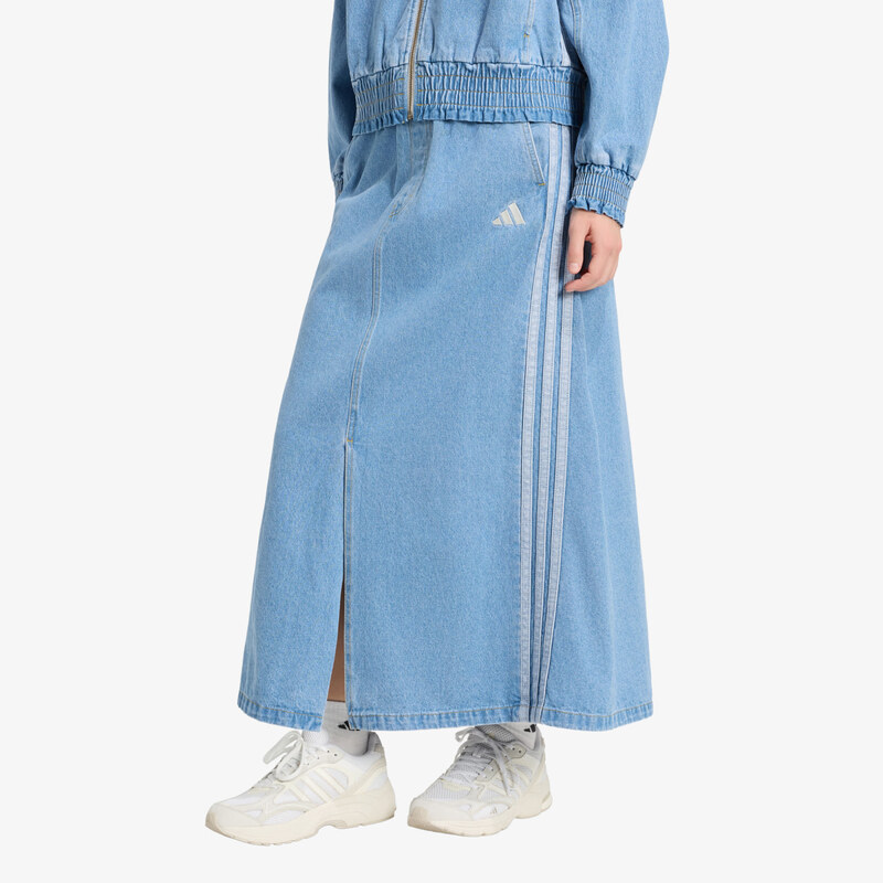 adidas Originals Sukně adidas Stadium Washed Denim Loose Fit