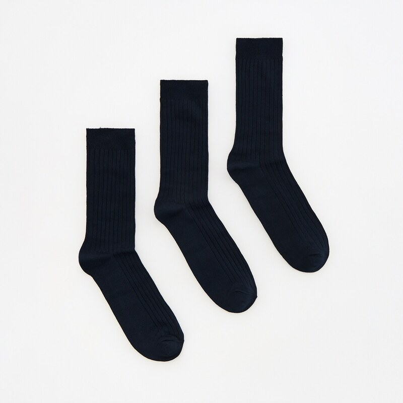 Reserved - MEN`S SOCKS - tmavomodrá