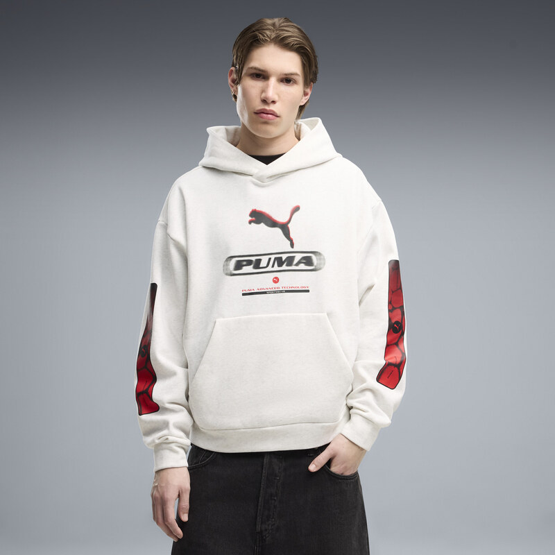 PUMA Sport Boxy Graphic Fleece Hoodie Men