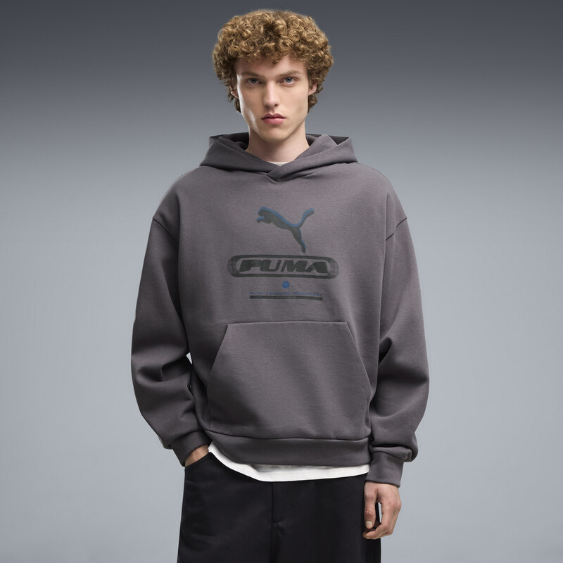 PUMA Sport Boxy Graphic Fleece Hoodie Men