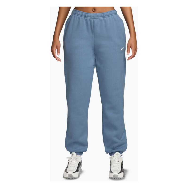 Dámské kalhoty Nike Studio Fleece work blue/sail