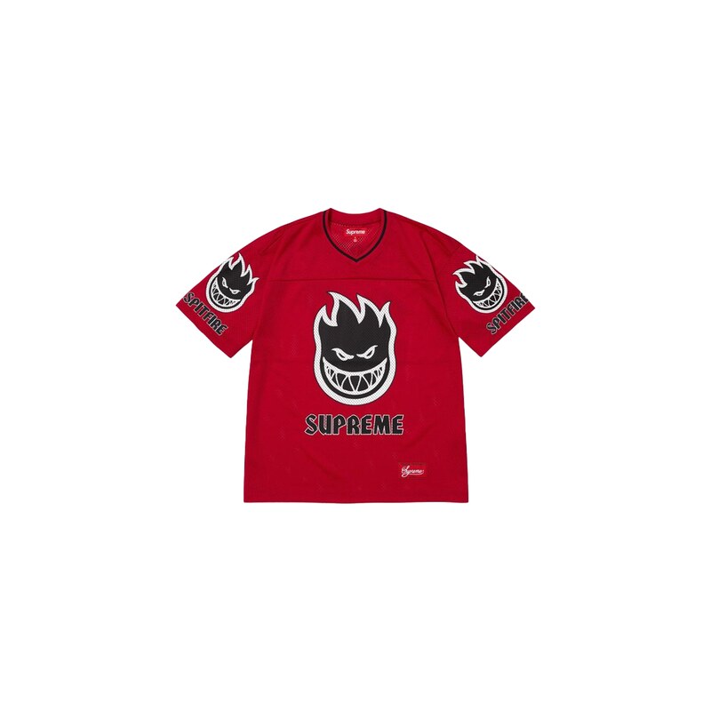 Supreme x Spitfire Jersey Red