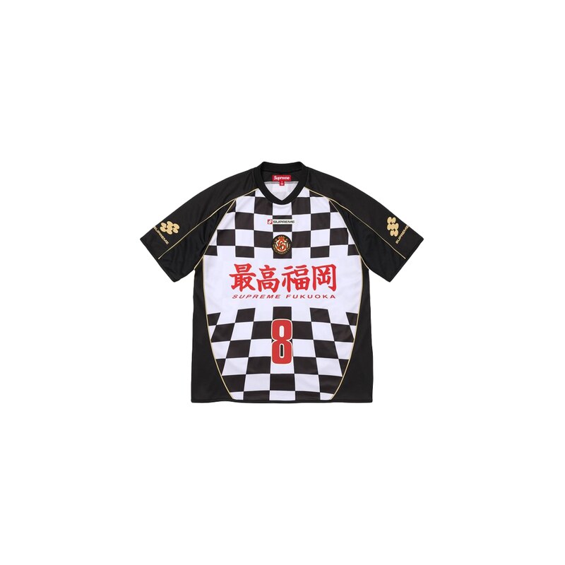 Supreme Checkerboard Jersey Black