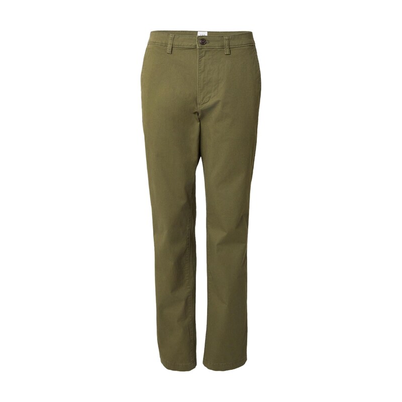 GAP Chino kalhoty ESSENTIAL olivová