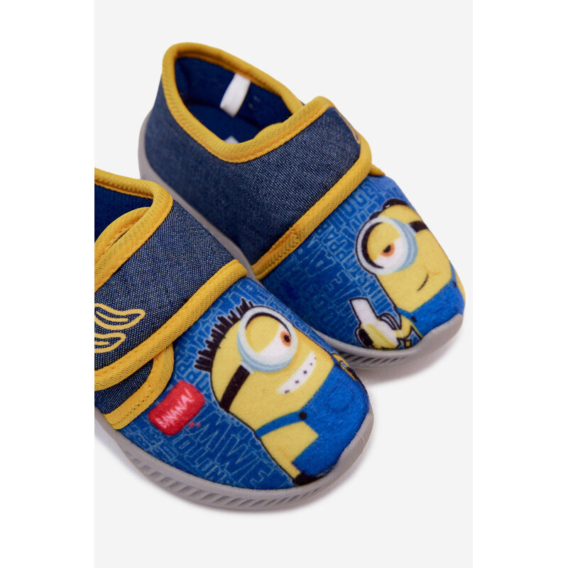 Dětské pantofle Modré Žluté model 22275056 - Boto