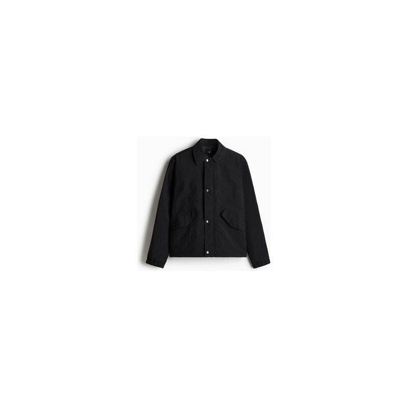 H&M - Nylonová bunda utility Regular Fit - Černá