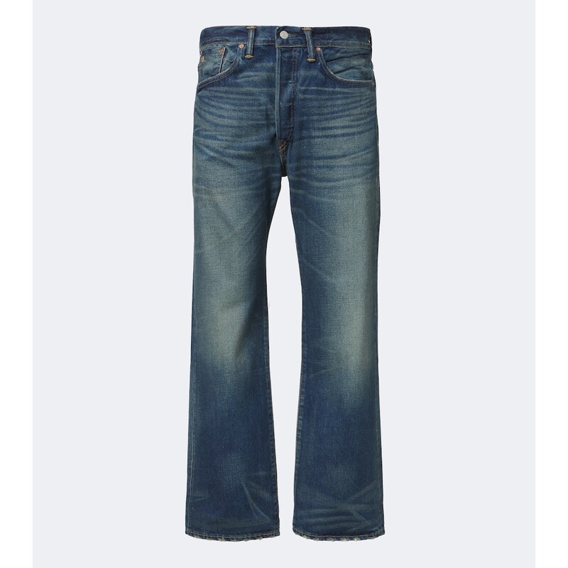 RRL Faded straight jeans