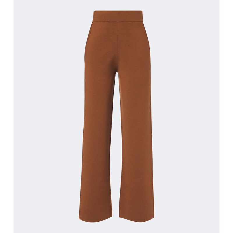 Max Mara Wool-blend wide-leg pants