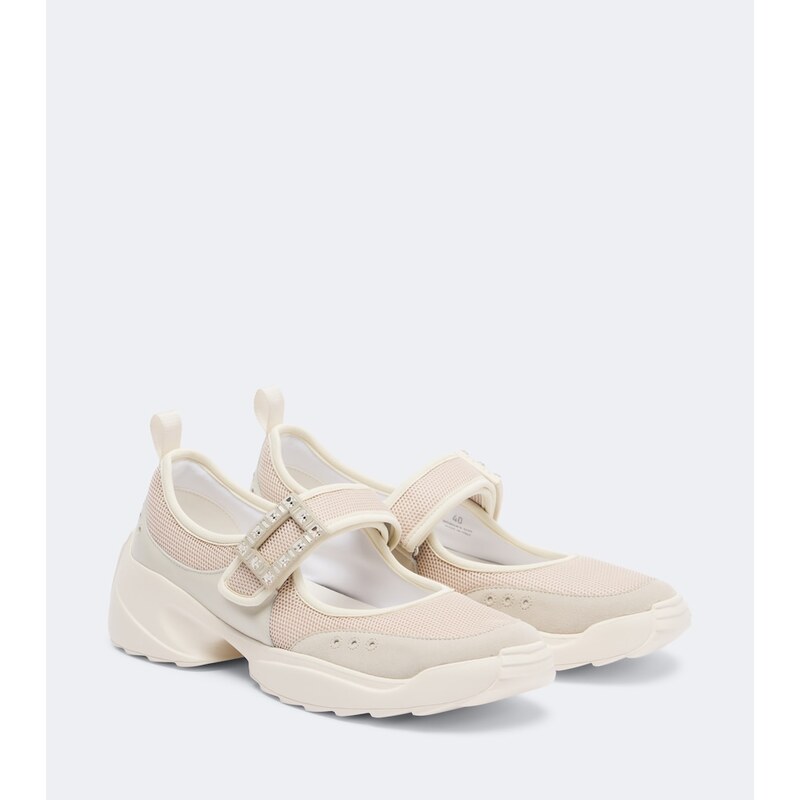 Roger Vivier Viv On The Run embellished sneakers