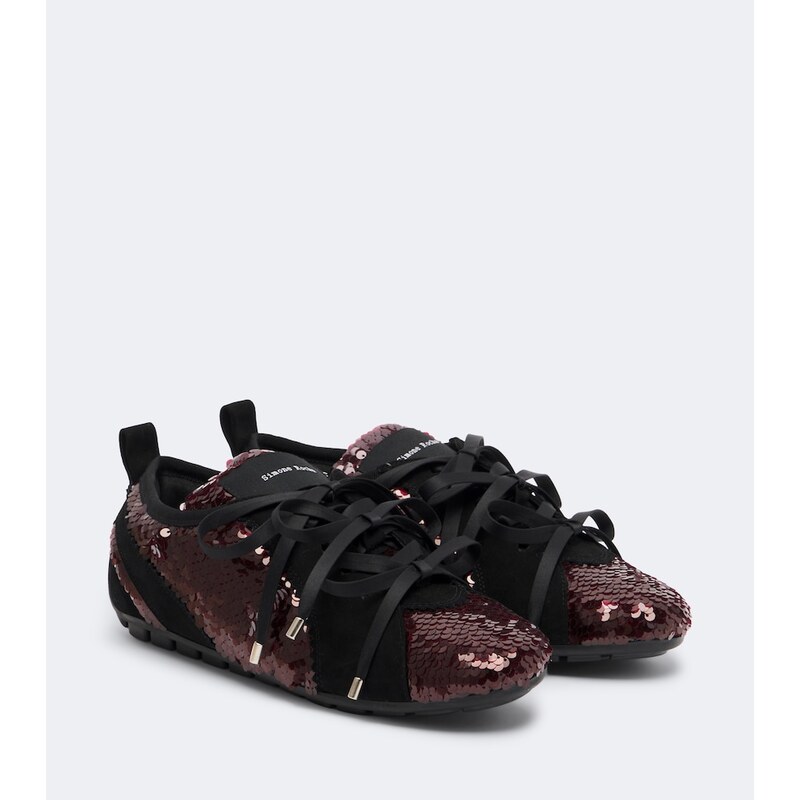 Simone Rocha Ballerina Grip sequined sneakers