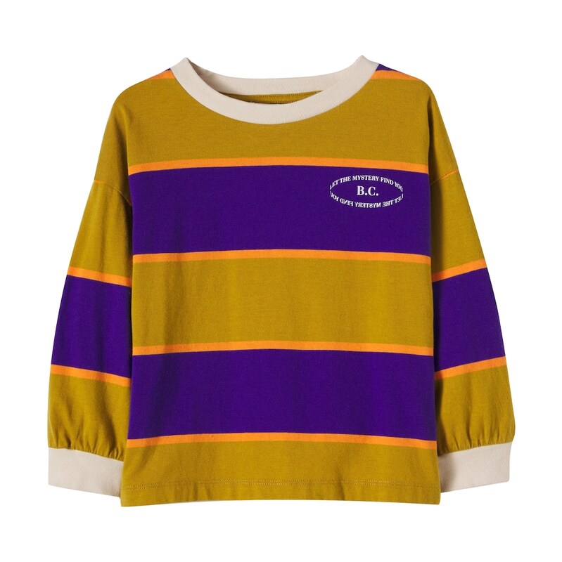 Bobo Choses Striped cotton jersey T-shirt