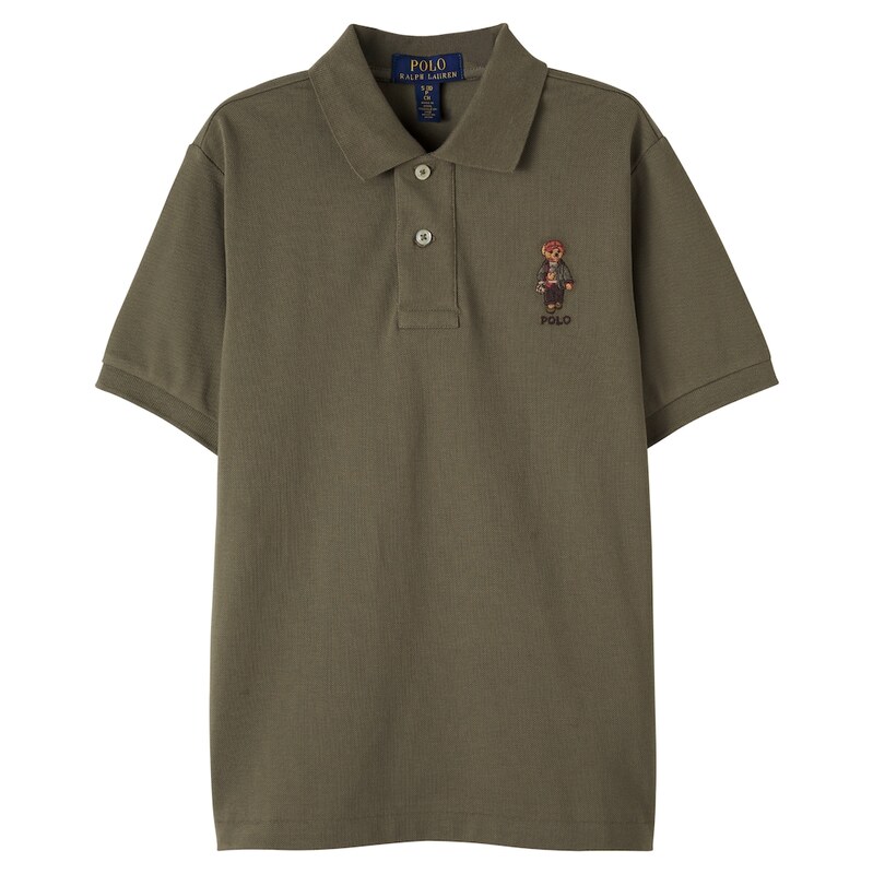 Polo Ralph Lauren Kids Polo Bear cotton piquÃ polo shirt