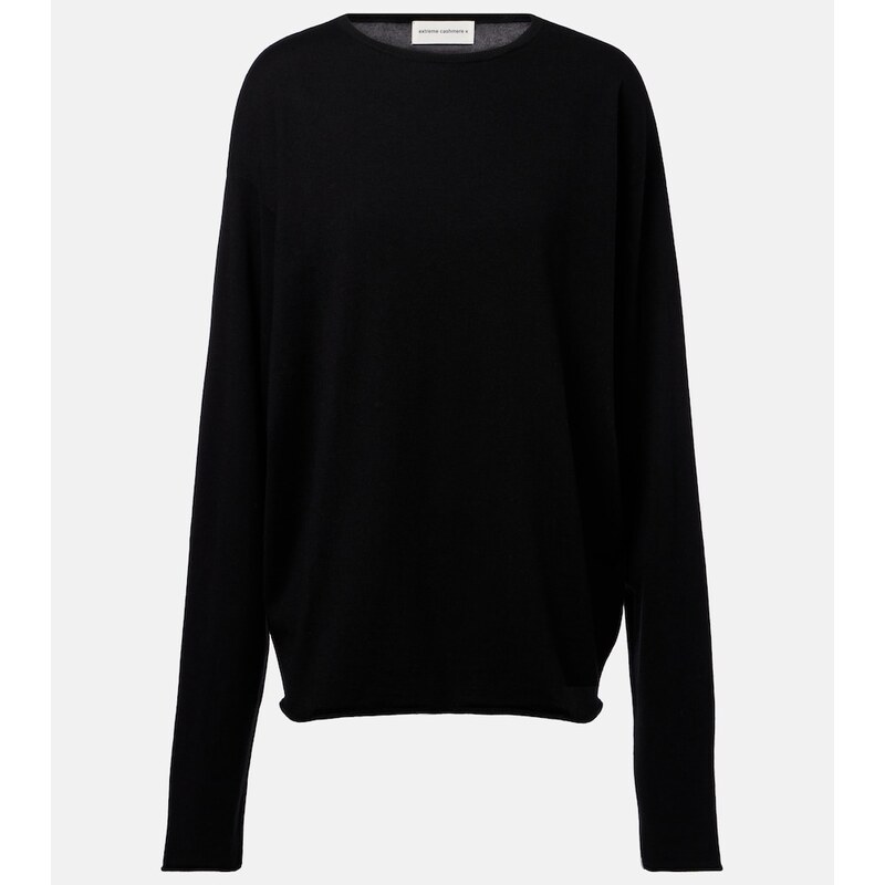 Extreme Cashmere NÂ°347 Aries cotton and cashmere sweater