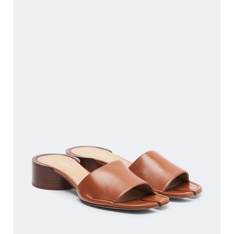 Maison Margiela Tabi leather mules