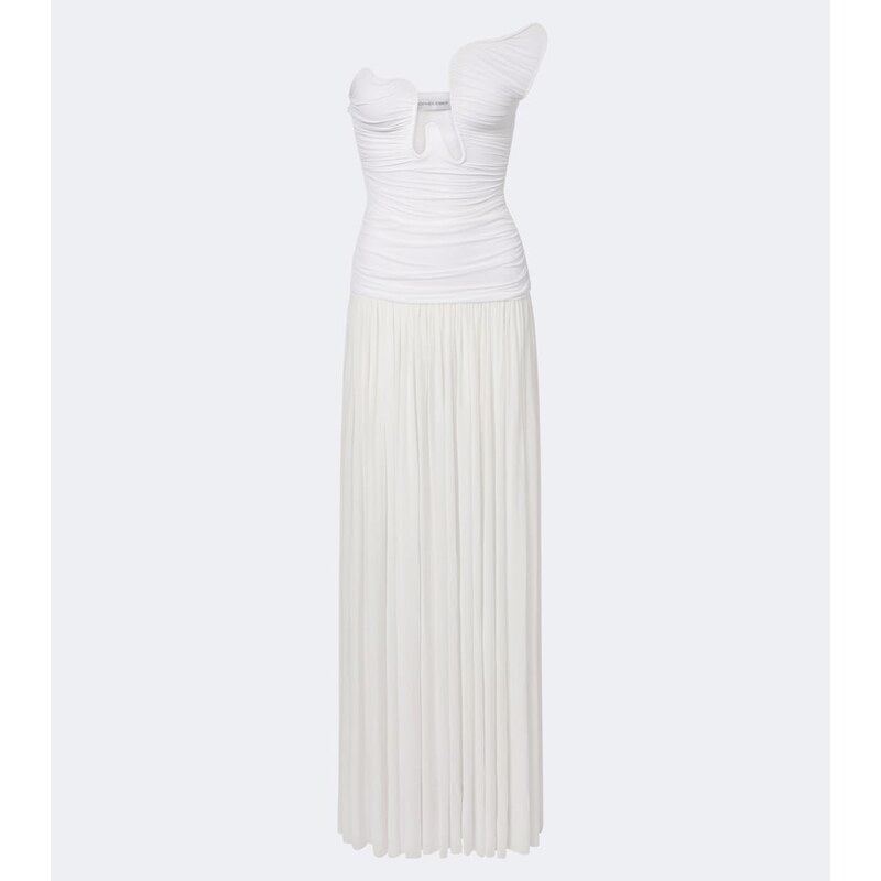 Christopher Esber Salacia ruched bustier gown