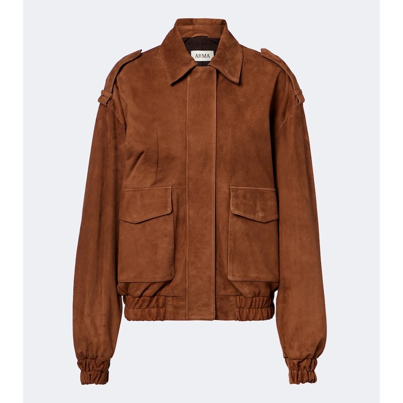 Arma Halti suede blouson jacket