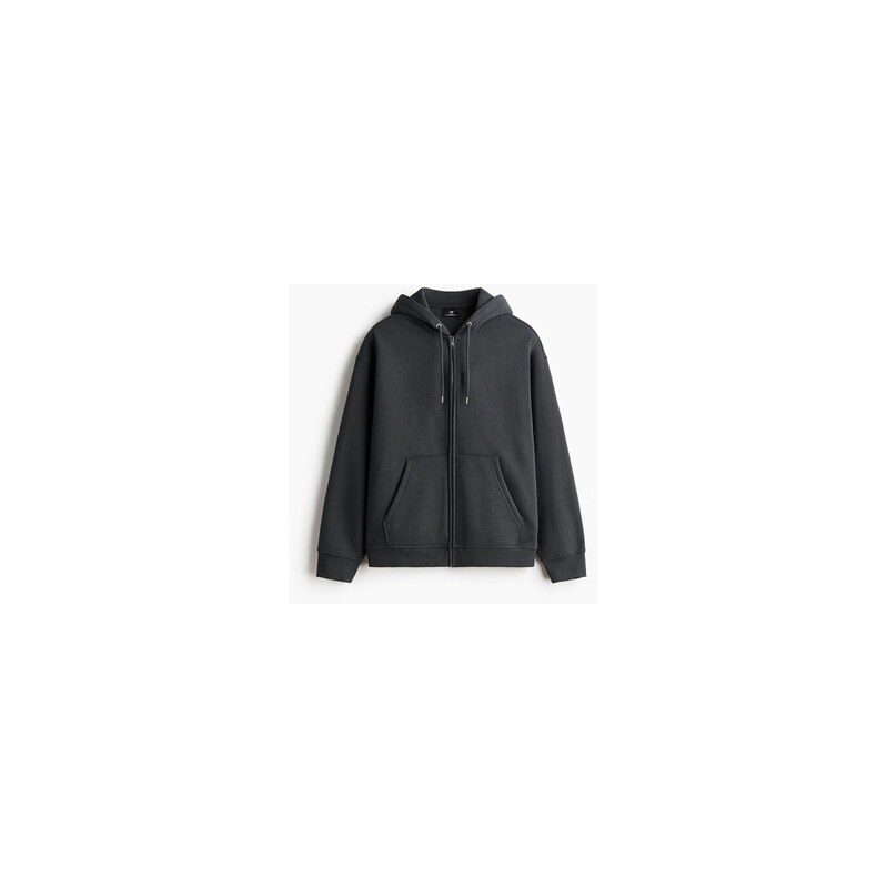 H&M - Bundas kapucí Loose Fit - Tmavě Šedá