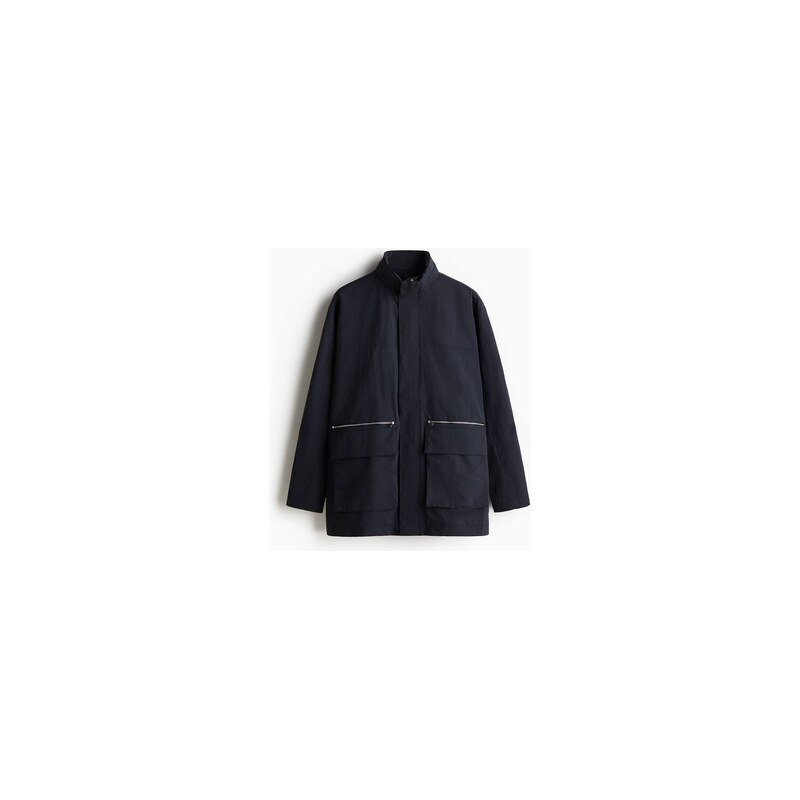 H&M - Vodoodpudivá parka regular Fit - Námořnická Modř