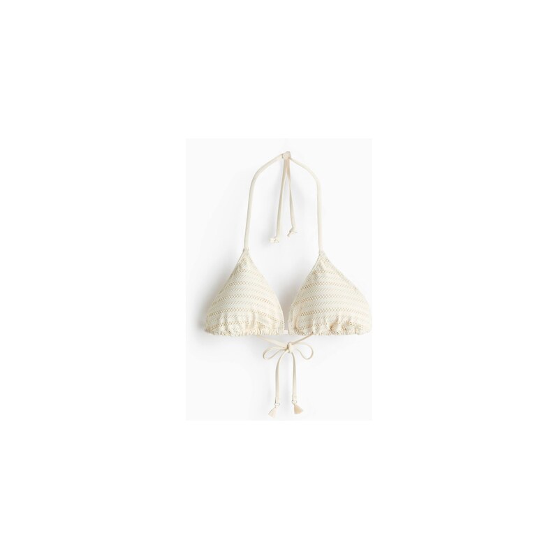 H&M - Vyztužená bikinová podprsenka - Krémová