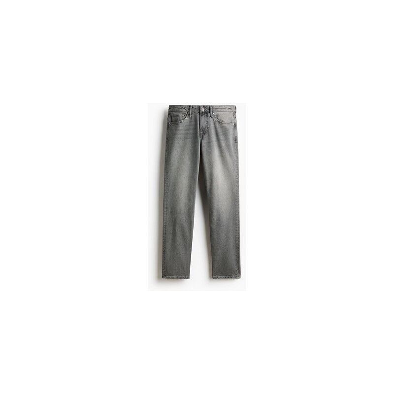 H&M - Slim Jeans - Šedý Denim