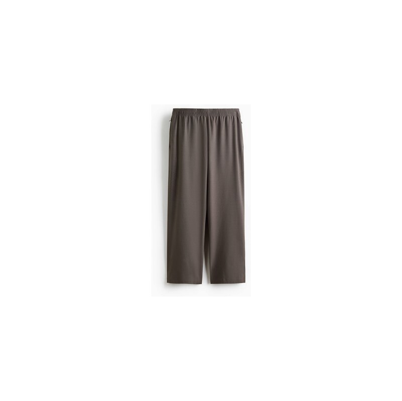 H&M - Sportovní kalhoty Regular Fit DryMove - Tmavě Šedá