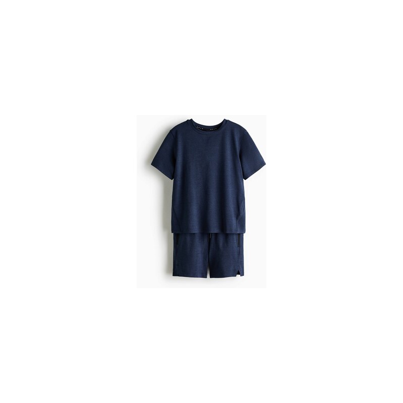 H&M - Sportovní souprava SoftMove - Tmavomodrá