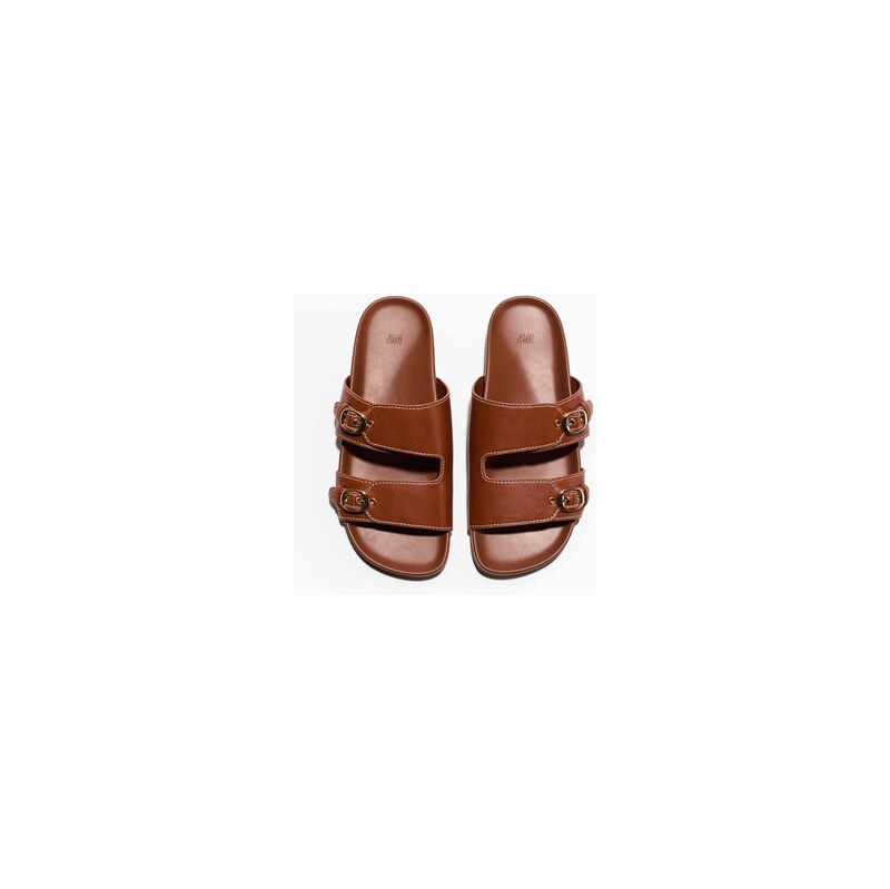 H&M - Sandály - Hnědá