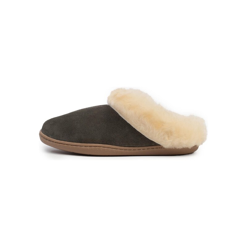 Minnetonka Pantofle antracitová