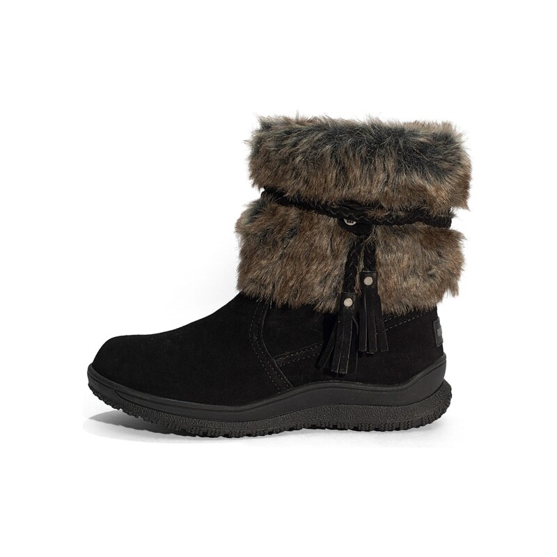 Minnetonka Kozačky EVERETT černá