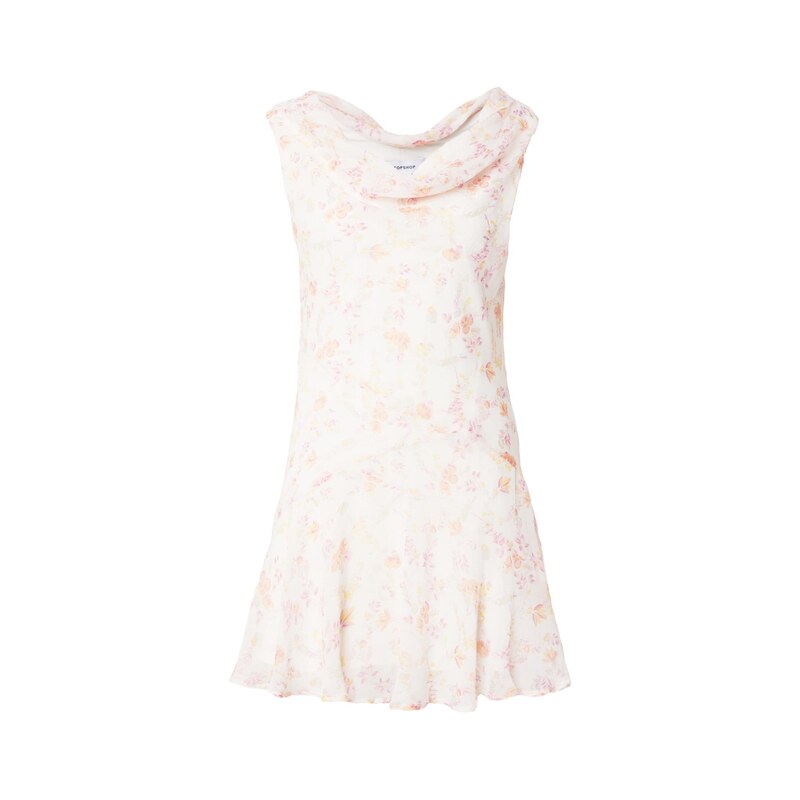 TOPSHOP Letní šaty NIA oranžová / jasně oranžová / magenta /