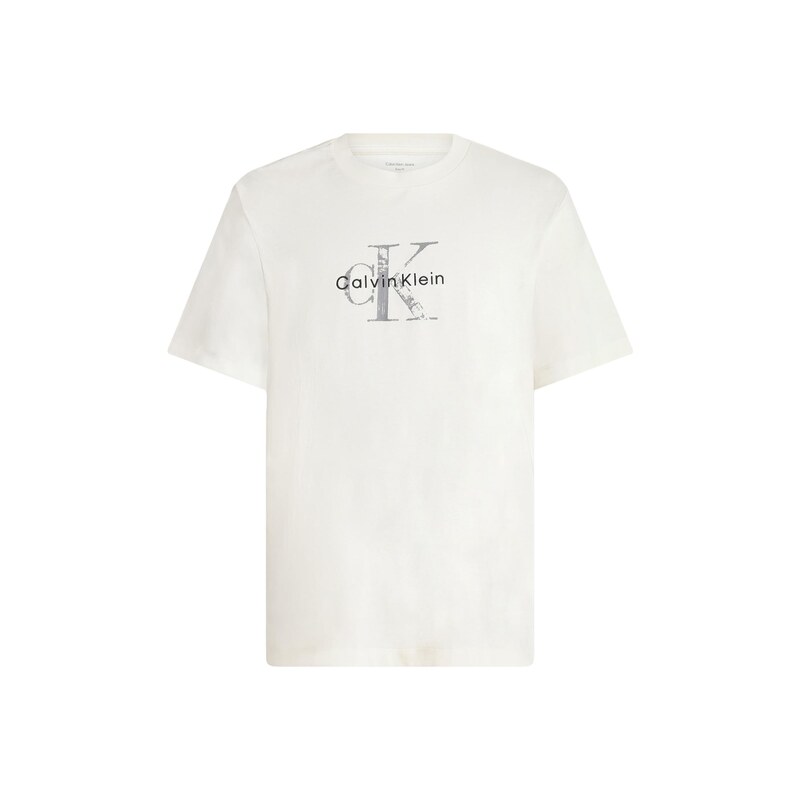 Calvin Klein Jeans Tričko 20s šedá / černá / bílá