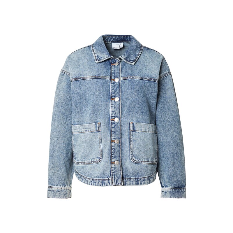 VERO MODA Přechodná bunda VMJamie modrá džínovina