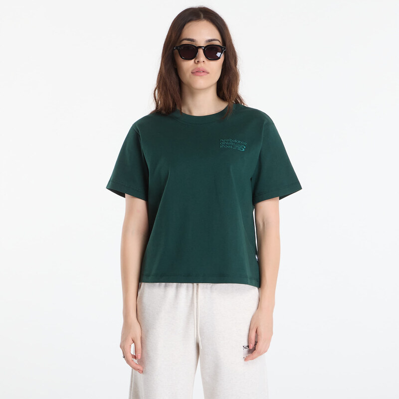 Tričko New Balance Athletics Premium Logo Hip Length Relaxed T