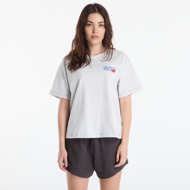 Tričko New Balance Athletics Premium Logo Hip Length Relaxed T