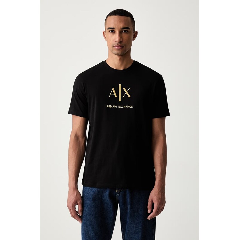 Armani Exchange tričko pánské bavlněné