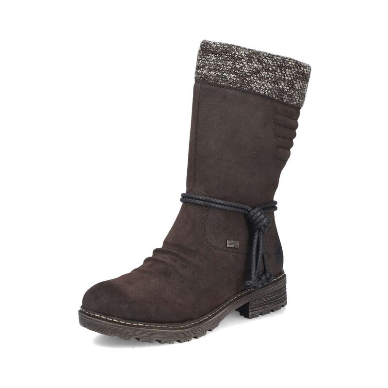 Dámské kozačky RIEKER Z4755-25 hnědá