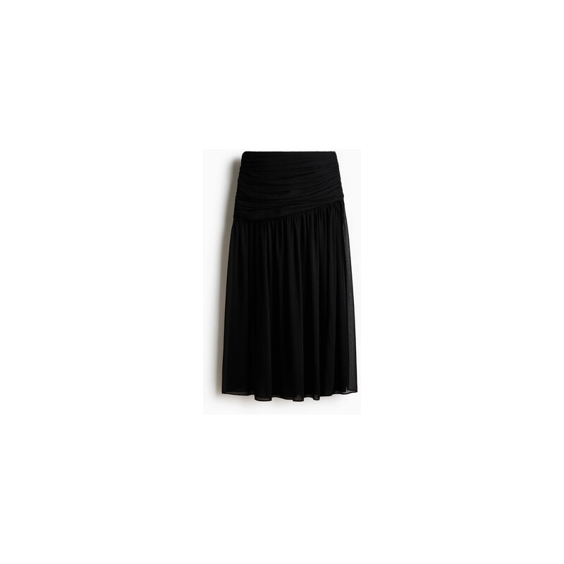 H&M - Lehounká maxisukně - Černá